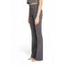 Gray high-waisted flared leg trousers for women from Rinascimento, stylish and versatile