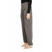 Gray wide-leg dress pants styled with nude heels from Jacqueline De Yong Women Trousers