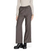 Gray wide-leg pants with drawstring waist featured in Only Women Trousers collection