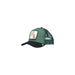 Goorin Bros Green Print Baseball Cap for Men featuring green and black trucker style