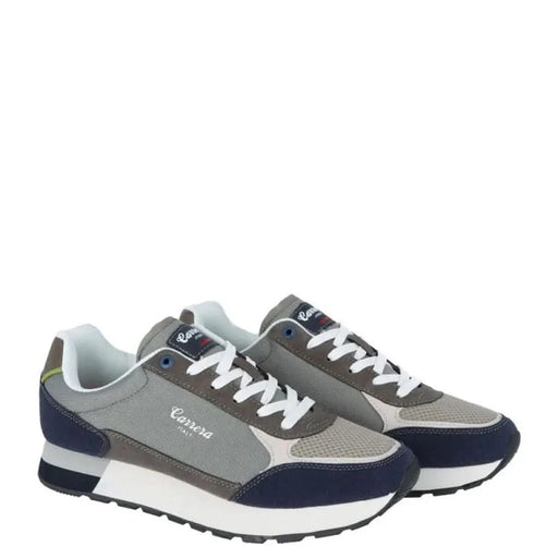 Grey and blue Carrera men sneaker with white sole for spring summer