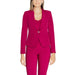 Hot pink single-button blazer with notched lapels from Rinascimento Women’s collection