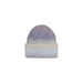 Knitted winter beanie hat in gray and cream gradient from Only Women Cap collection