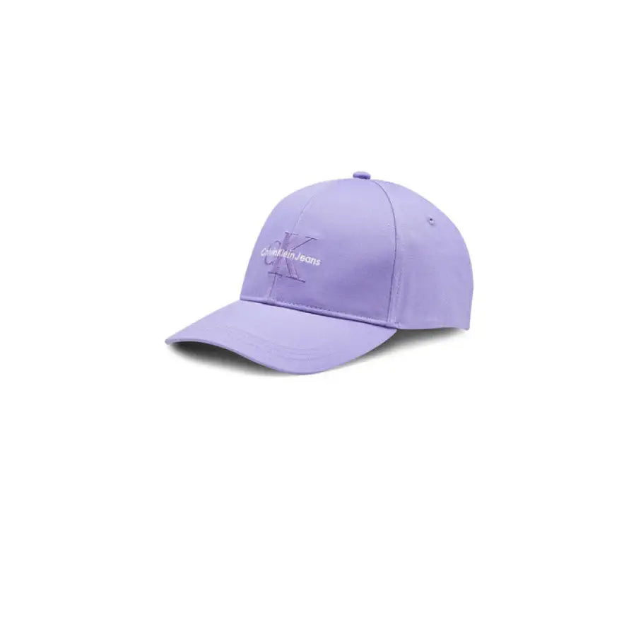 Lavender Calvin Klein Jeans women cap with logo, stylish and trendy accessory