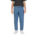 Light blue denim jogger-style jeans with elastic cuffs from Jack & Jones, 100% cotton