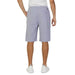 Light gray knee-length Lee Men Shorts worn by a person, from the Lee product line