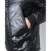 Man modeling Hum Drum Men Jacket, black leather style, for Hum Drum Hum collection.