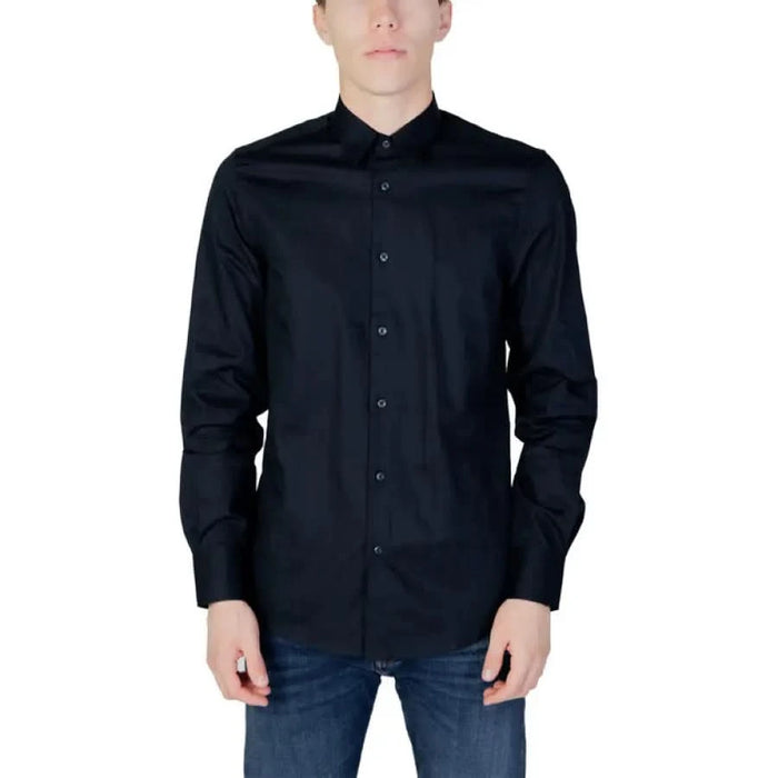 Antony Morato - Men Shirt - blue / 44 - Clothing Shirts