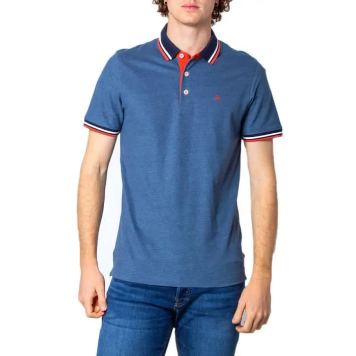 Jack Jones - Men Polo - blue / S - Clothing