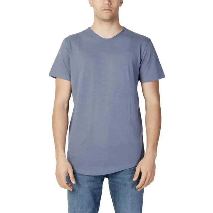 Jack & Jones - Men T-Shirt - blue-1 / XS - Clothing T-shirts