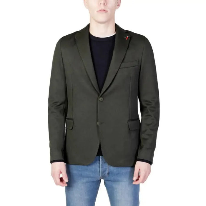 Mulish - Men Blazer - green / 50 - Clothing