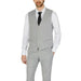 Stylish Antony Morato Men Gilet modeled by man in grey suit and tie.