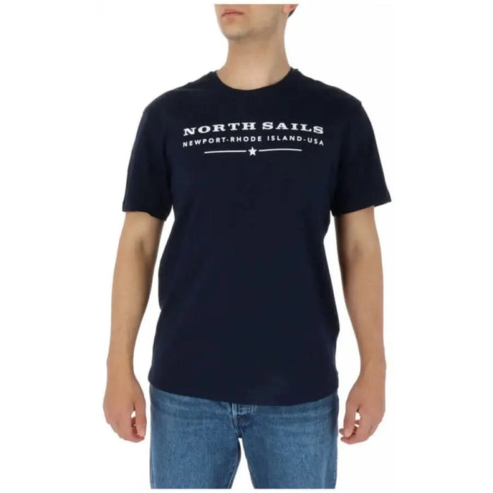 North Sails - Men T-Shirt - blue / S - Clothing T-shirts