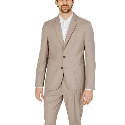 Antony Morato Men Blazer for spring summer, stylish man in suit and tie