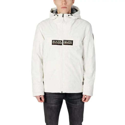 Napapijri - Men Jacket - white / S - Clothing Jackets