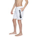 Blauer Blauer men in white shorts with ’B’ logo for Blauer Men Swimwear collection