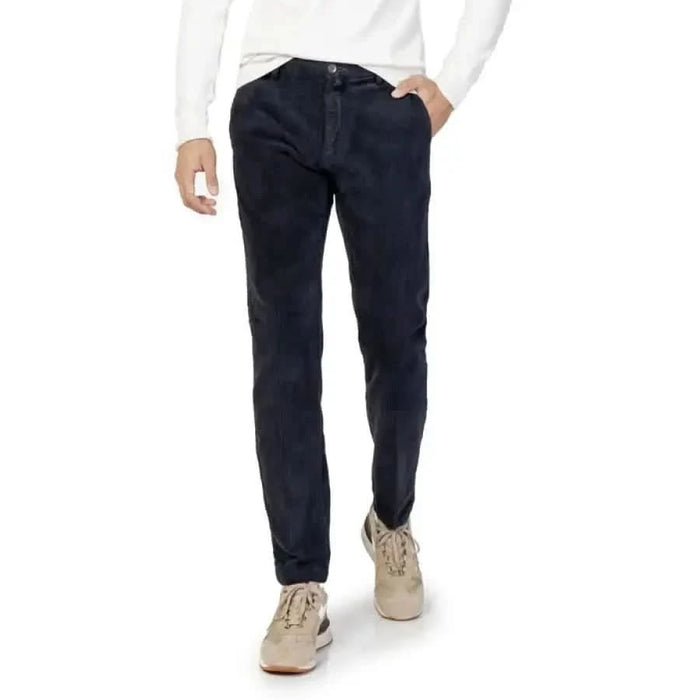 Borghese - Men Trousers - blue / 46 - Clothing