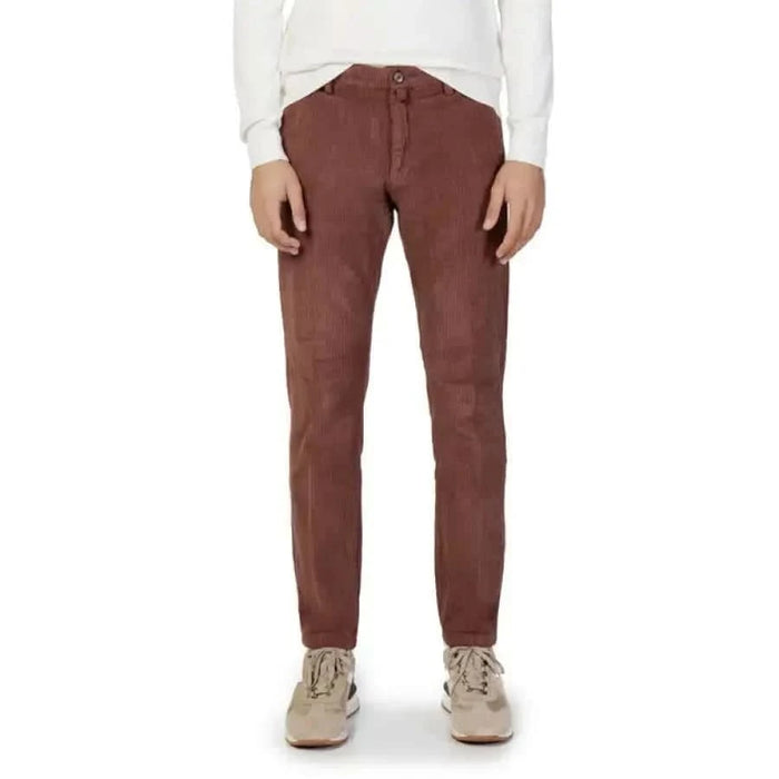 Borghese - Men Trousers - brown-1 / 44 - Clothing