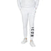 Icon Icon Men posing in Icon Men Trousers, white sweatshirt and pants outfit