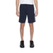 Navy blue athletic shorts with drawstring waist and stripe detail - Emporio Armani Underwear