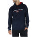 Navy blue U.S. Golf Club hoodie with red accents and American flag design for men