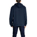 Navy blue hooded sweatshirt viewed from the back, Emporio Armani Underwear for men