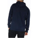 Navy blue hooded sweatshirt back view from US Golf Club Men’s Sweatshirts for Comfort and Style