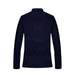 Navy blue long-sleeved collared shirt jacket from Armani Exchange Men Blazer