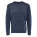 Navy blue long-sleeved crewneck sweater by Only & Sons from the Men Sweatshirts collection