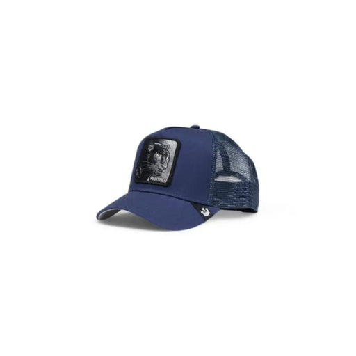 Navy blue mesh trucker cap with dark patch featured in Goorin Bros Men’s Blue Print Baseball Cap