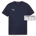 Navy blue Puma Men T-Shirt with a small white logo on the chest