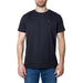 Navy blue short-sleeved Tommy Hilfiger Men’s T-Shirt with small chest logo