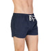 Navy blue swim shorts with white drawstring from Hamaki-ho Men’s Blue Swimwear