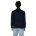 Navy blue turtleneck sweater back view from Gas Men’s Blue Turtleneck Sweater collection