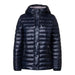 Urban style navy padded jacket with hood and hoodie - Street One Women Jacket