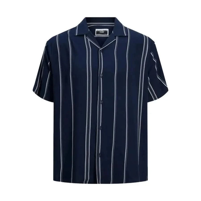 Jack & Jones men shirt with navy and white stripes