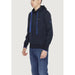 North Face Glacier zip hoodie for men, showcasing urban city style fashion