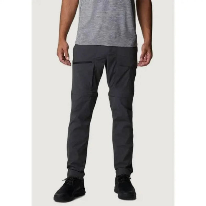 Urban style North Face men’s cargo pants showcased in Columbia Men Trousers collection