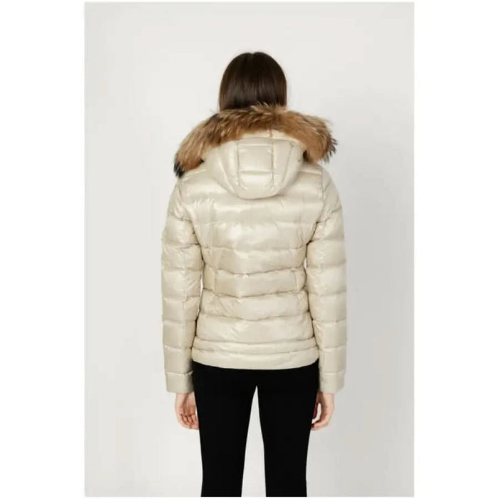 Blauer women jacket - The North Face down jacket for fall winter, gender-specific design.