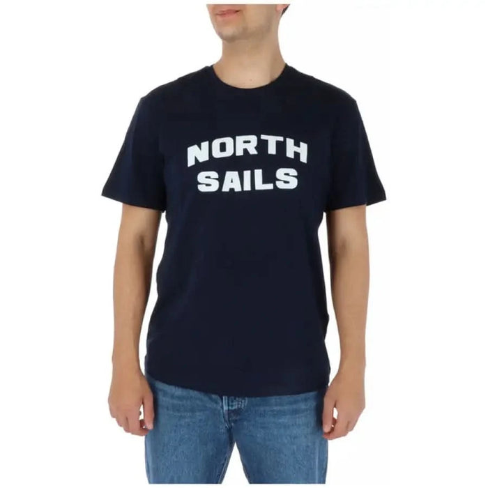 North Sails - Men T-Shirt - blue / S - Clothing T-shirts