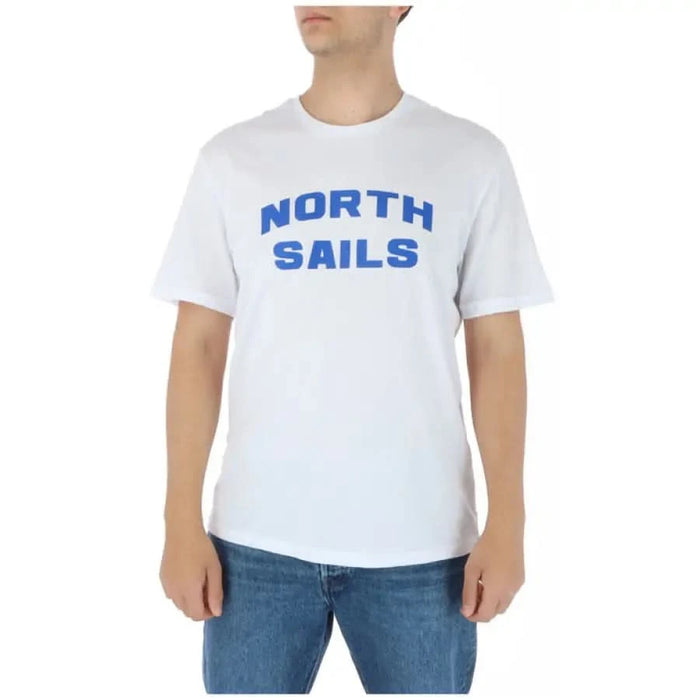 North Sails - Men T-Shirt - white / S - Clothing T-shirts