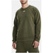 Olive Green Under Armour Crewneck Sweatshirt for Men in Fall Winter Collection