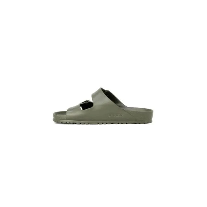 Olive green Birkenstock-style sandal with two straps for women - Birkenstock Women Sandals