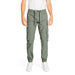 Calvin Klein olive green cargo jogger pants with drawstring waist and side pockets for men