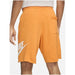 Orange Nike athletic shorts with white logo Nike Men Shorts