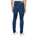 Back view of Tommy Hilfiger Men’s Blue Denim Jeans showcasing stylish design