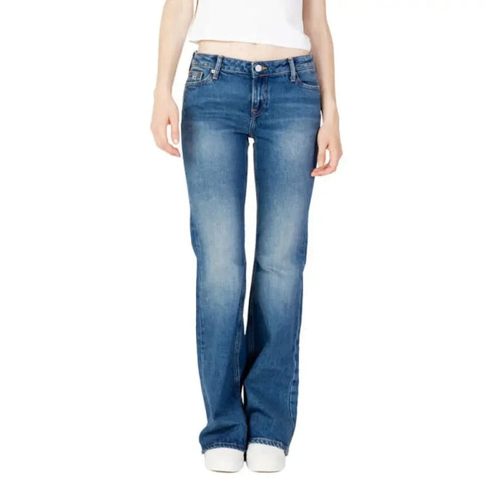 Pair of blue bootcut Tommy Hilfiger Women’s Jeans – Tommy Hilfiger Denim Jeans