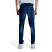 Dark blue denim jeans by Antony Morato worn by a person from the waist down