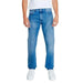 Light blue straight-leg denim jeans from Calvin Klein Jeans for men