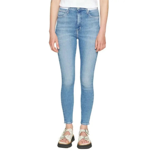 Light blue high waist skinny jeans - Calvin Klein Jeans for women